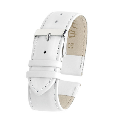 Ремень кожаный РК-20-02-02 М бел.