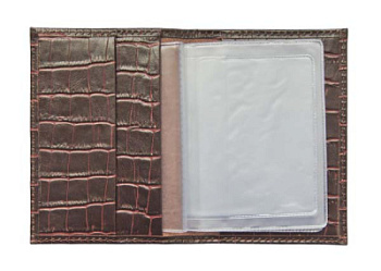 Обложка для водителя ОВ-1 кор. П Kroko