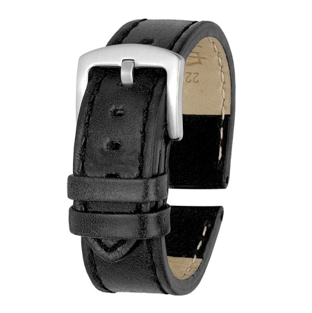 Ремень кожаный РК-22-04-01 М DRUID черн.